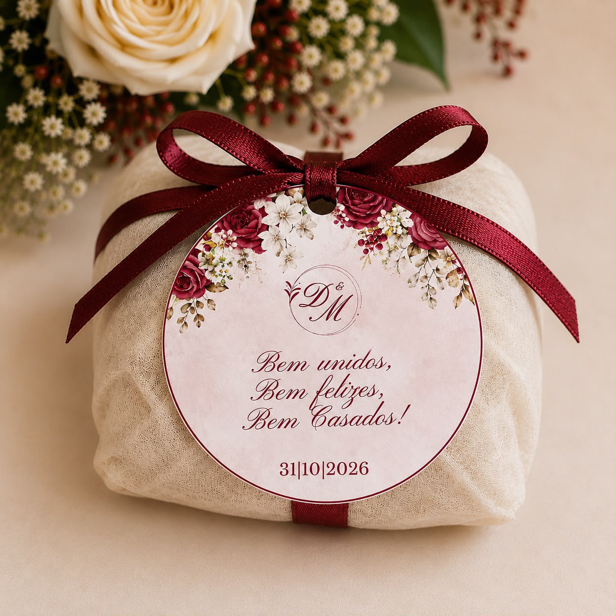 Tag Bem Casado para casamento